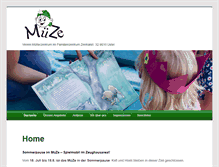 Tablet Screenshot of mueze-uster.ch